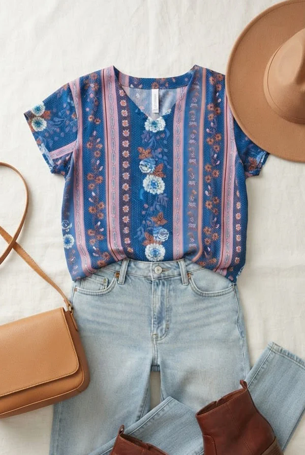 Wholesale Stripe Women’s Shirts & Clothing